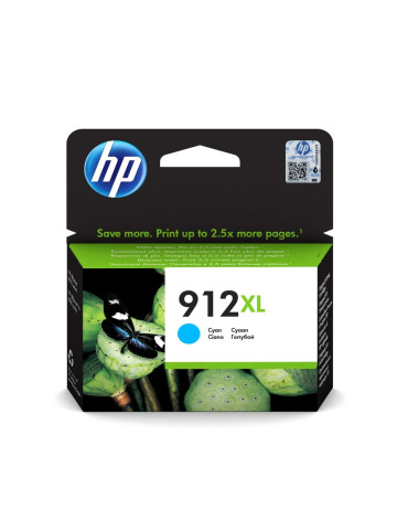 HP 912XL High Yield Cyan Original Ink Cartridge