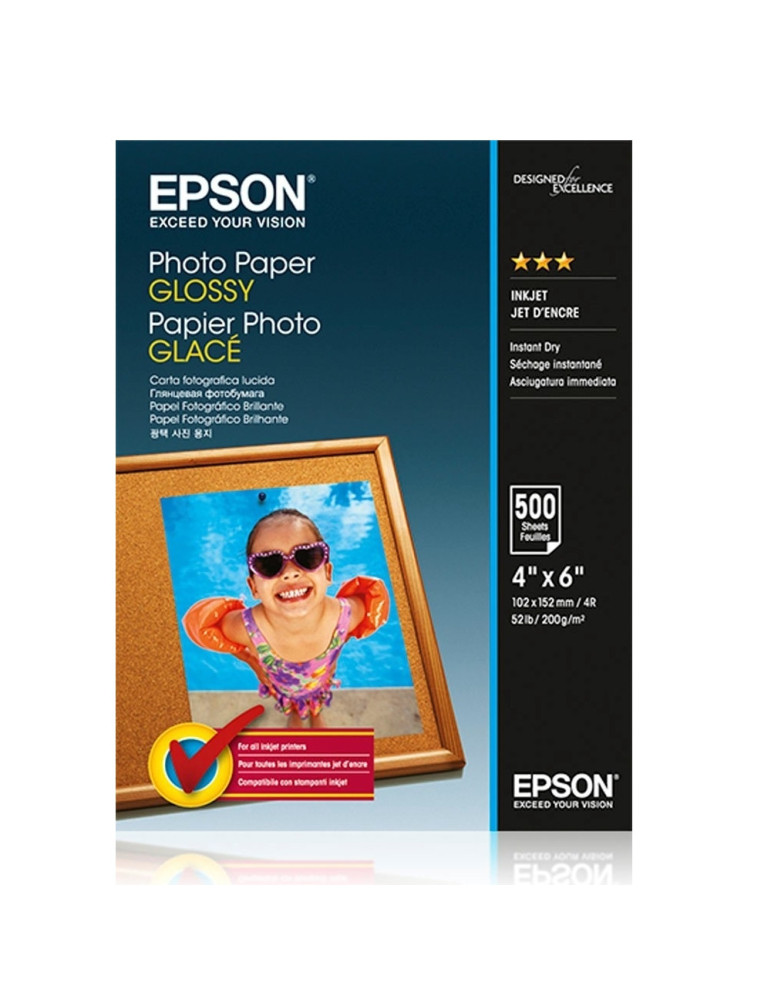 Epson Photo Paper Glossy 10x15cm 500 sheet