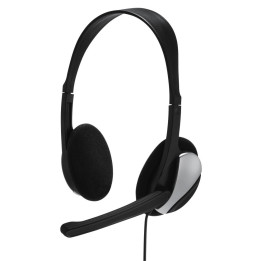 Слушалки HAMA Essential HS 200 139900 с микрофон, черен