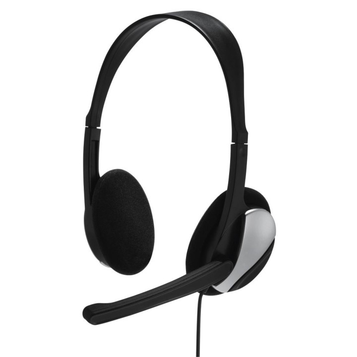 Слушалки HAMA Essential HS 200 139900 с микрофон, черен