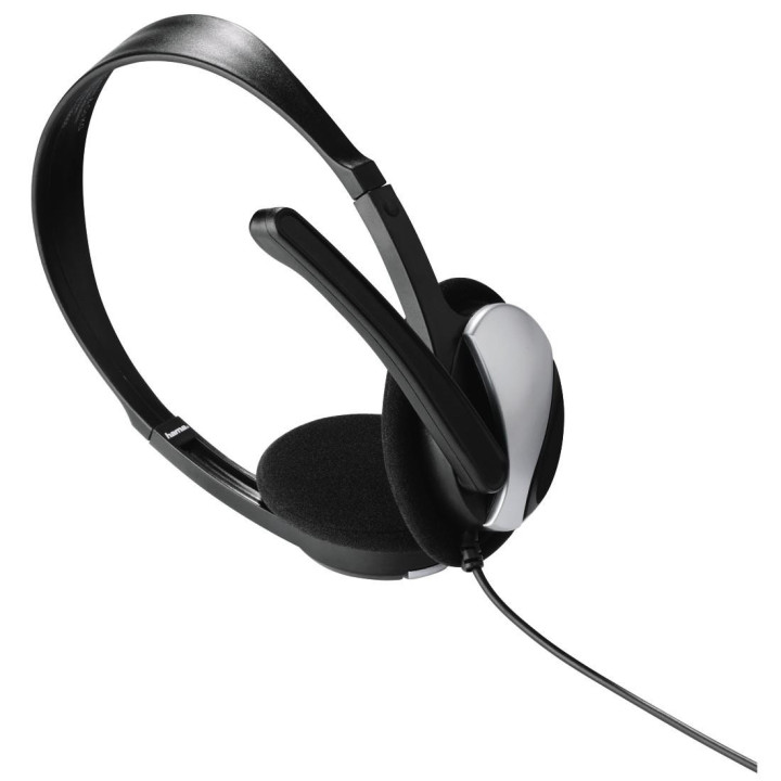 Слушалки HAMA Essential HS 200 139900 с микрофон, черен