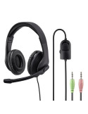 Слушалки HAMA HS-P200 с микрофон, черен