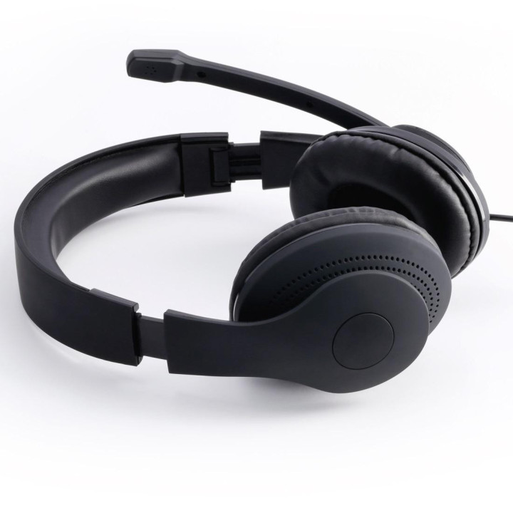 Слушалки HAMA HS-P200 с микрофон, черен