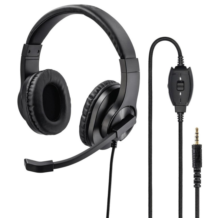 Слушалки HAMA HS-P350 с микрофон, черен