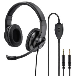 Слушалки HAMA HS-P300  с микрофон, черен