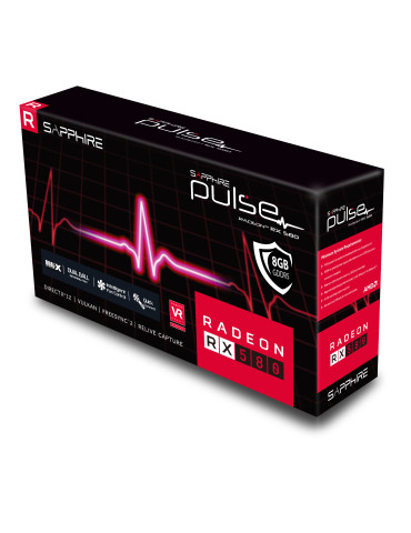Видео карта Sapphire PULSE RADEON RX 580 8G OC - 11265-67-20G