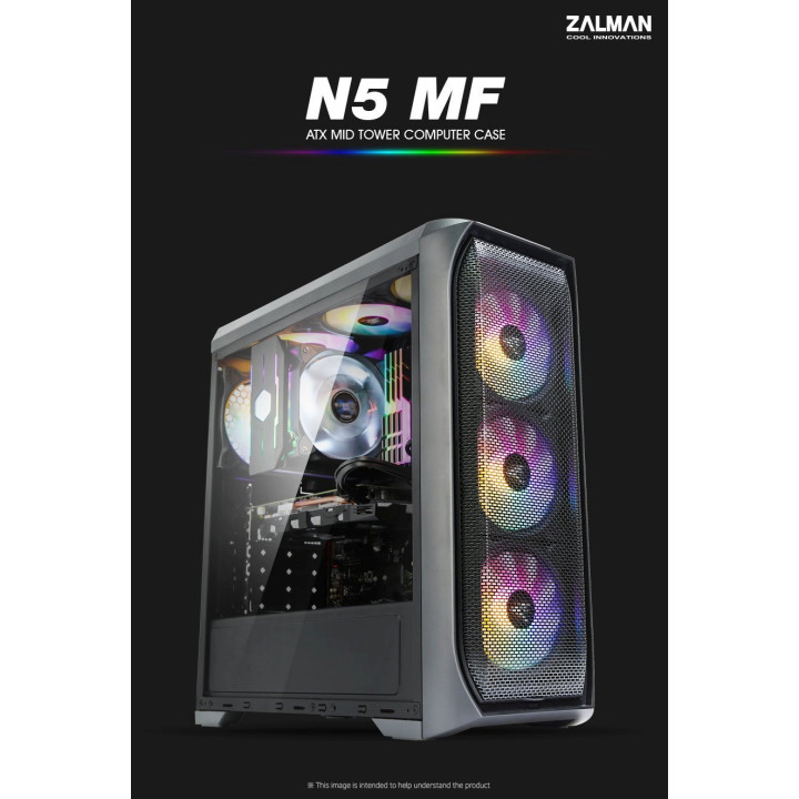 Кутия за компютър Zalman N5 MF RGB