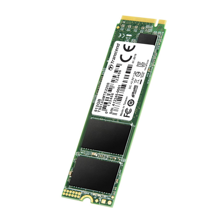 SSD диск Transcend 512GB NVMe  - TS512GMTE220S