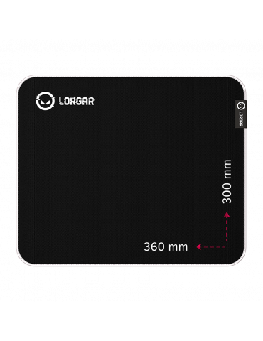Геймърски пад Lorgar Legacer 753, Ultra-gliding surface, Purple anti-slip rubber base, size: 360mm x 300mm x 3mm - LRG-CMP753