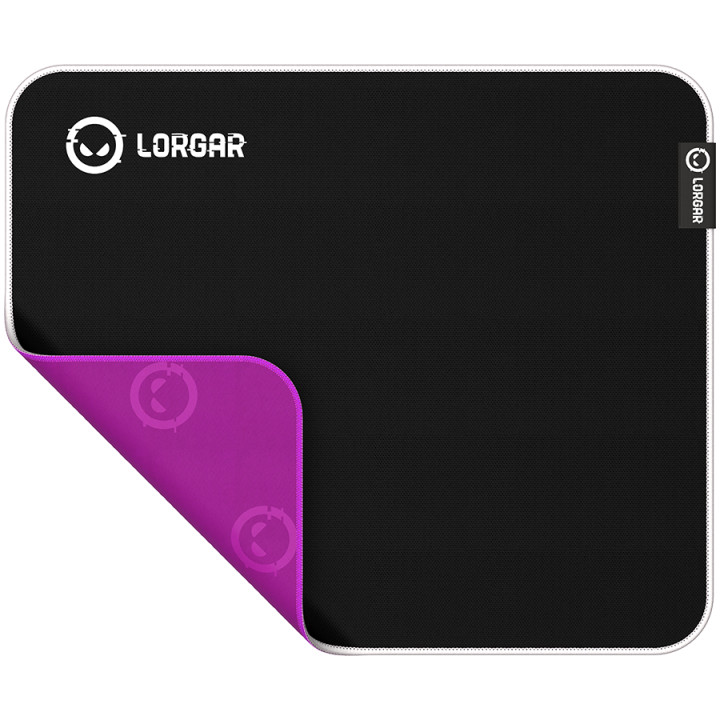 Геймърски пад Lorgar Legacer 753, Ultra-gliding surface, Purple anti-slip rubber base, size: 360mm x 300mm x 3mm - LRG-CMP753