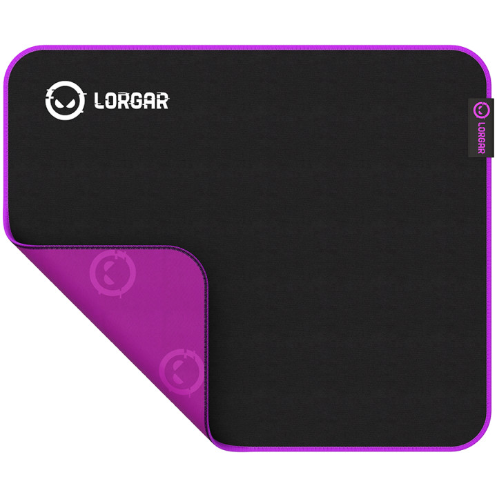 Геймърски пад Lorgar Main 313, High-speed surface, Purple anti-slip rubber base, size: 360mm x 300mm x 3mm - LRG-GMP313