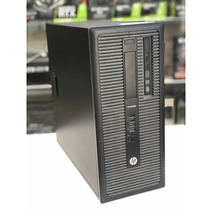 Компютър HP 600 G1 с процесор Intel I3-4160 3.60GHz, 4GB RAM и 2x500GB HDD - Втора употреба
