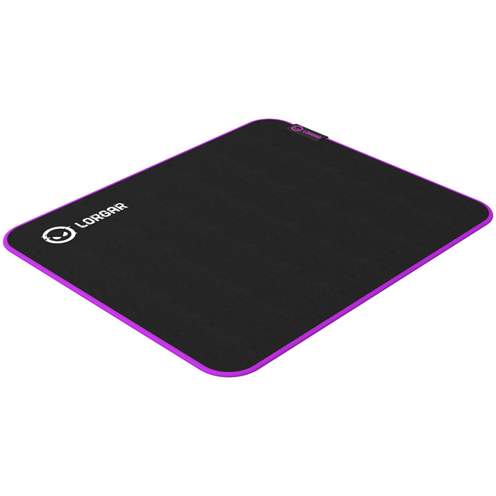 Геймърски пад Lorgar Main 313, High-speed surface, Purple anti-slip rubber base, size: 360mm x 300mm x 3mm - LRG-GMP313