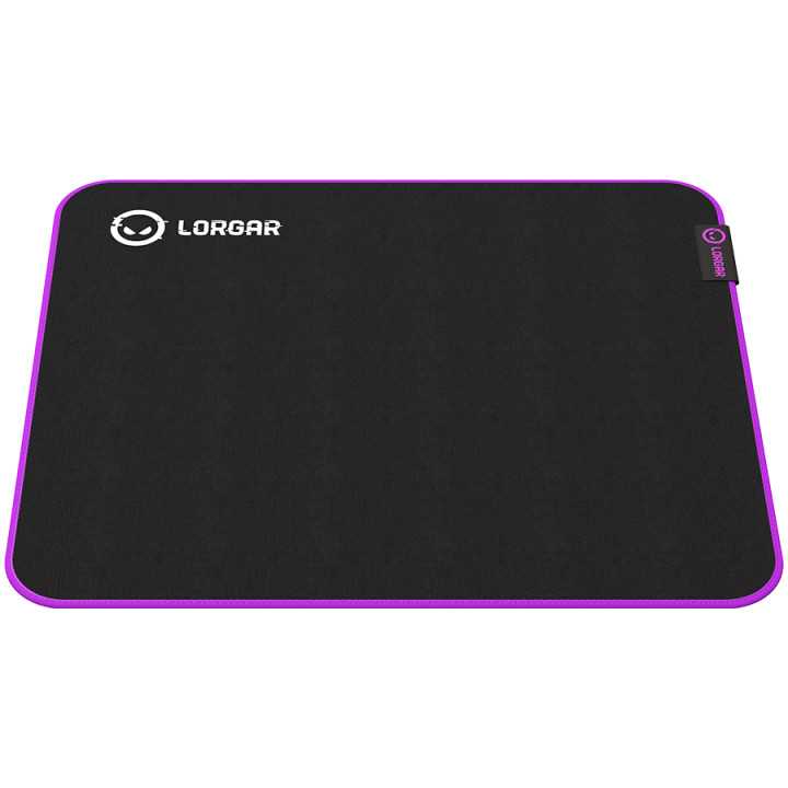 Геймърски пад Lorgar Main 313, High-speed surface, Purple anti-slip rubber base, size: 360mm x 300mm x 3mm - LRG-GMP313