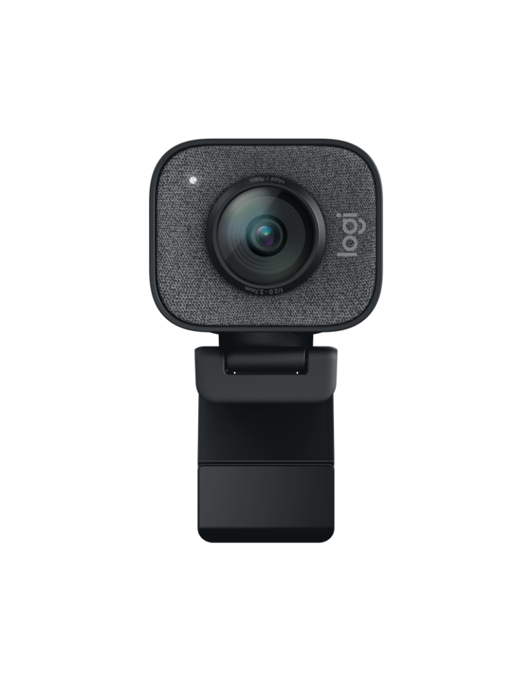 Уеб камера с микрофон Logitech StreamCam, сив