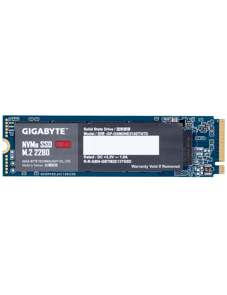 SSD диск Gigabyte 1TB M.2 Nvme PCIe - GP-GSM2NE3100TNTD