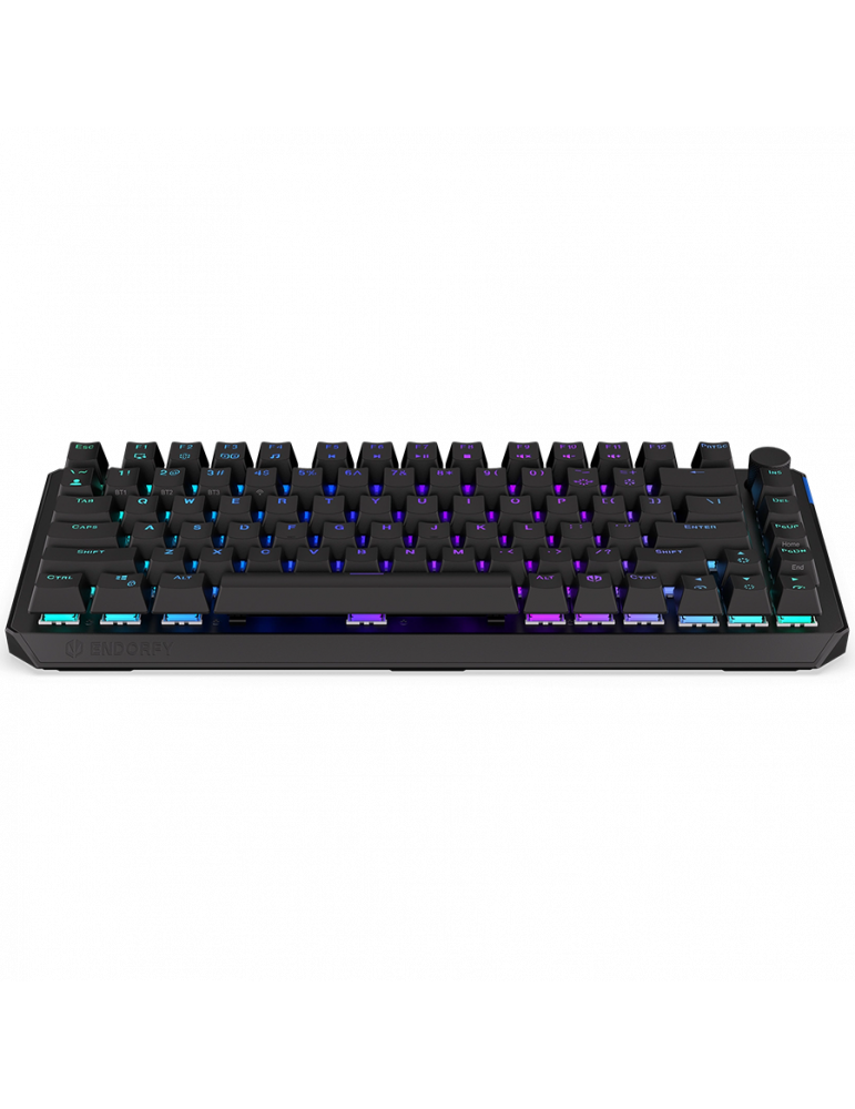 Безжична механична геймърска клавиатура Endorfy Thock Red, ARGB, BT/2.4GHz/USB - EY5A073