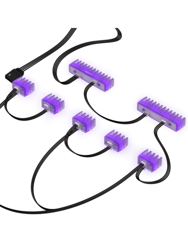RGB лента NZXT HUE 2 Cable Comb - AH-2PCCA-01