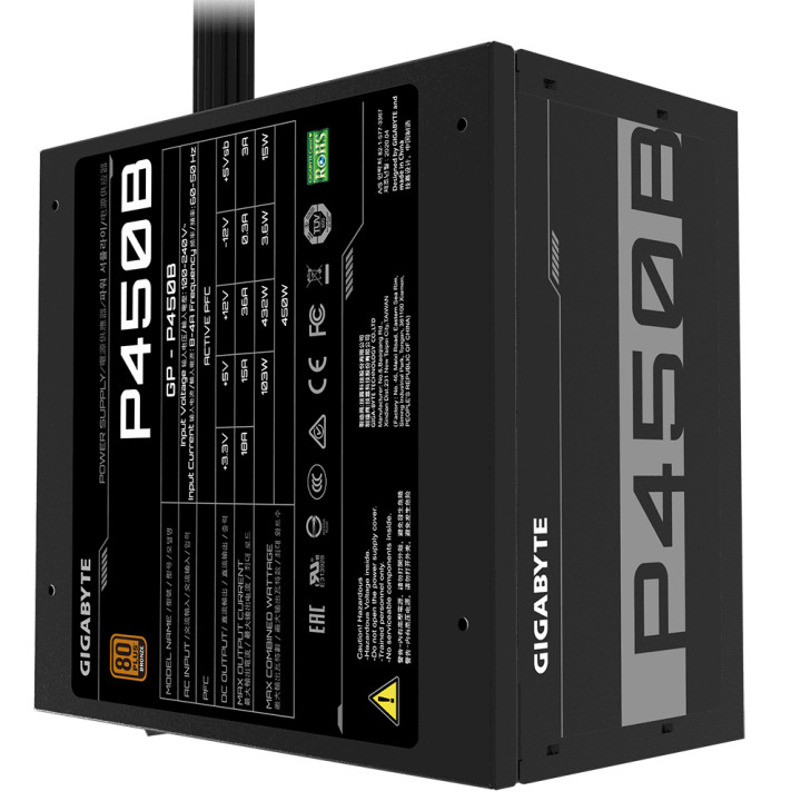 Захранване Gigabyte P450B 450W 80  Bronze