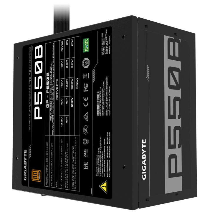 Захранване Gigabyte GP-P550B 550W 80  Bronze