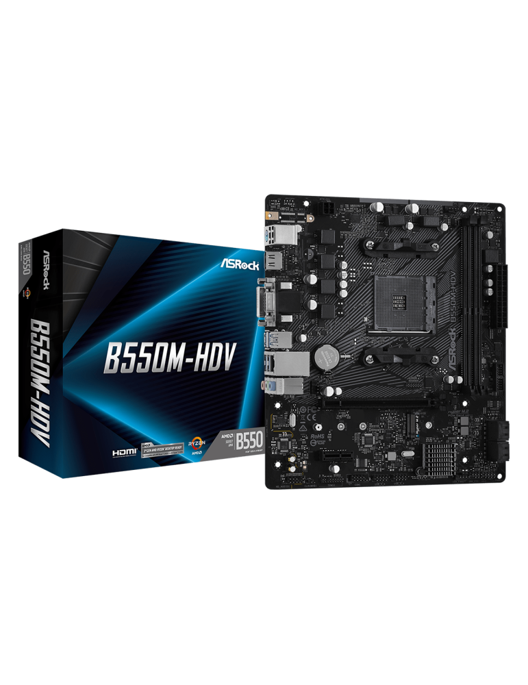 Дънна платка AsRock B550M-HDV