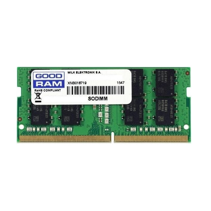 RAM памет GOODRAM 8GB DDR4 2666MHz SODIMM- GR2666S464L19S/8G