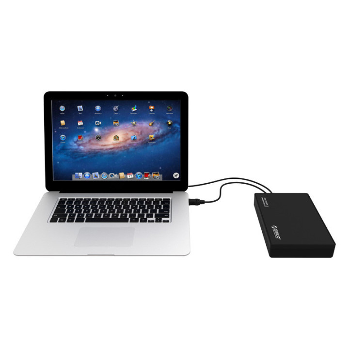 Кутия за твърд диск Orico 3.5" USB3.0 UASP black - 3588US3
