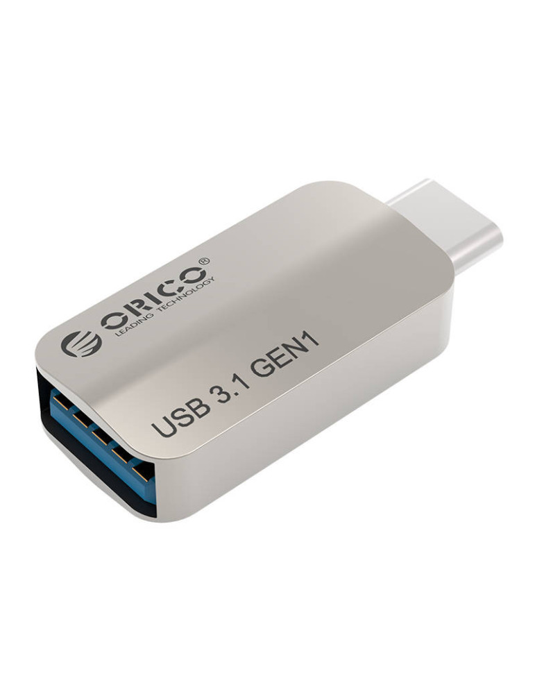 Адаптер Orico OTG USB 3.1 Type C to Type A/F, Metal - CTA2-SV
