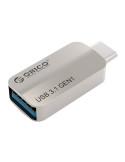 Адаптер Orico OTG USB 3.1 Type C to Type A/F, Metal - CTA2-SV