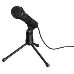 Микрофон HAMA MIC-P35 Allround, 3.5 mm жак, Черен