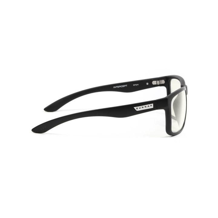 Геймърски очила GUNNAR INTERCEPT Onyx, Clear Natural, Черен