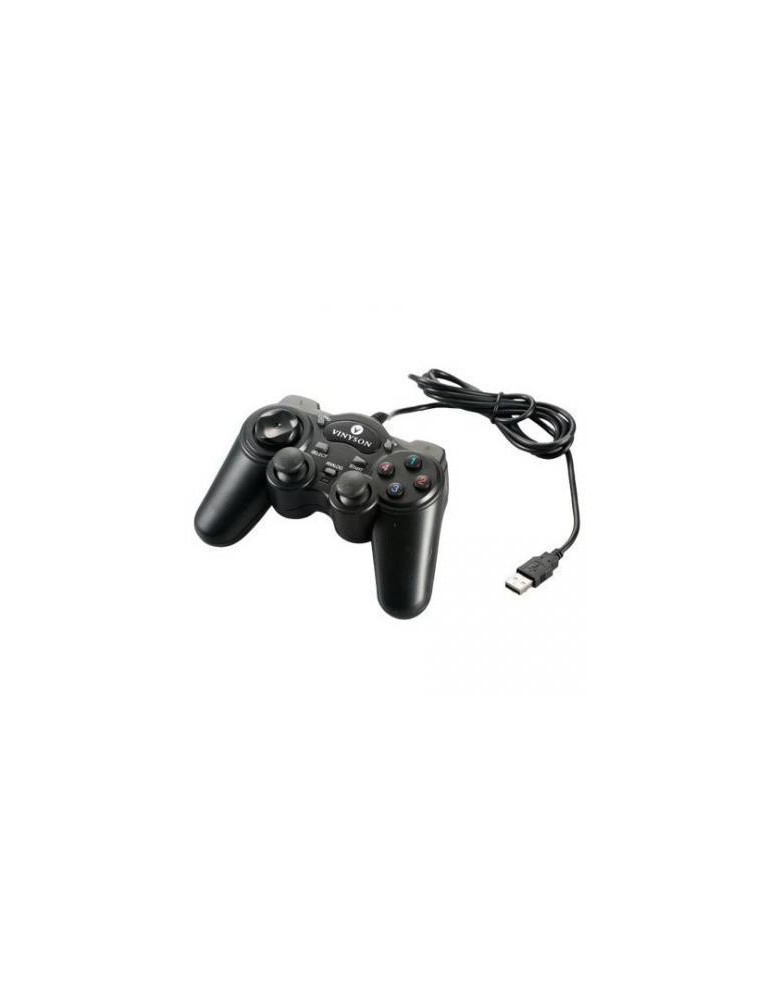 Жичен геймпад ESTILLO 703  Dual Vibration, черен