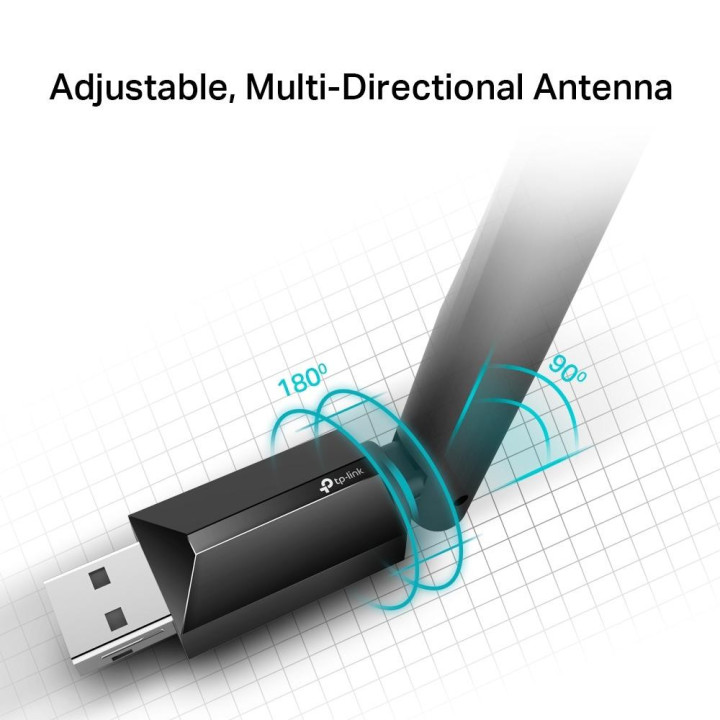 Безжичен адаптер TP-LINK Archer T2U PLUS AC600