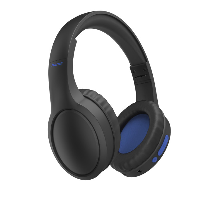 Bluetooth слушалки HAMA Spirit Focused, Over-Ear, ANC, Micro, Bag, Черни - HAMA-184160