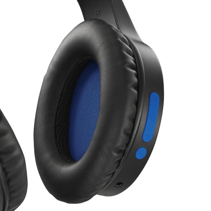 Bluetooth слушалки HAMA Spirit Focused, Over-Ear, ANC, Micro, Bag, Черни - HAMA-184160