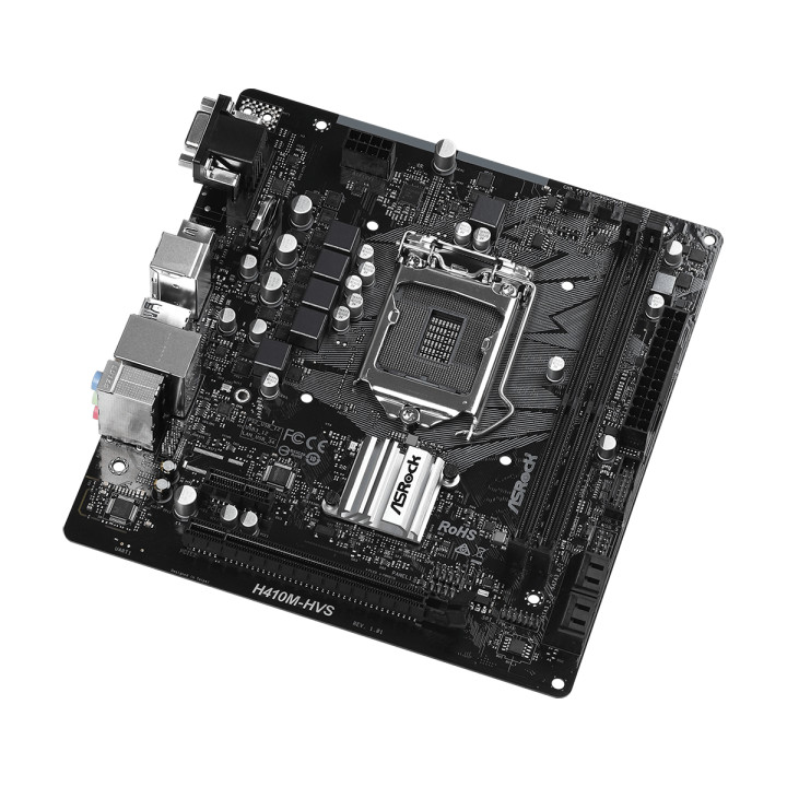 Дънна платка AsRock H410M-HVS, LGA1200
