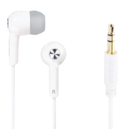 Слушалки тапи HAMA Gloss, In Ear, Бели - HAMA-184132