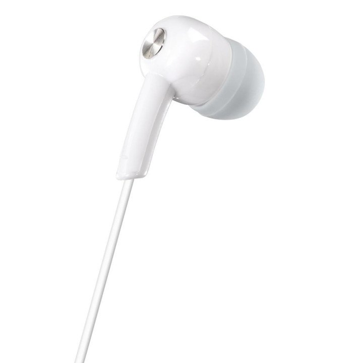 Слушалки тапи HAMA Gloss, In Ear, Бели - HAMA-184132