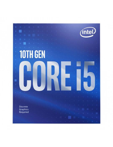 Процесор Intel Core I5-10400F 2.9GHz (Up to 4.30GHz), 12MB, 65W, LGA1200, BOX