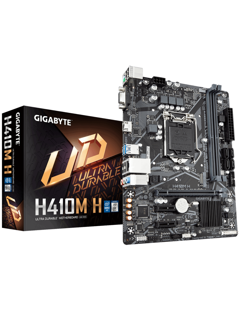 Дънна платка Gigabyte H410M-H, LGA1200
