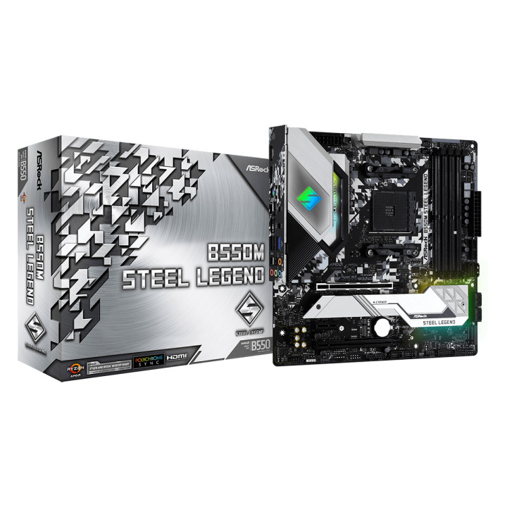 Дънна платка AsRock B550M STEEL LEGEND