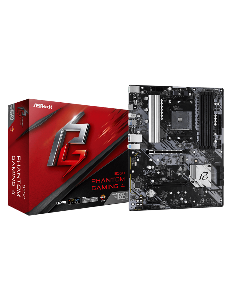 Дънна платка AsRock B550 PHANTOM GAMING 4