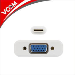 Адаптер VCom USB 3.1 Type-C M / VGA F - CU421