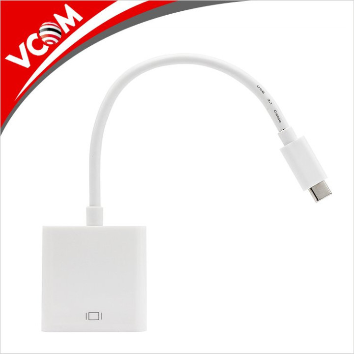 Адаптер VCom USB 3.1 Type-C M / VGA F - CU421