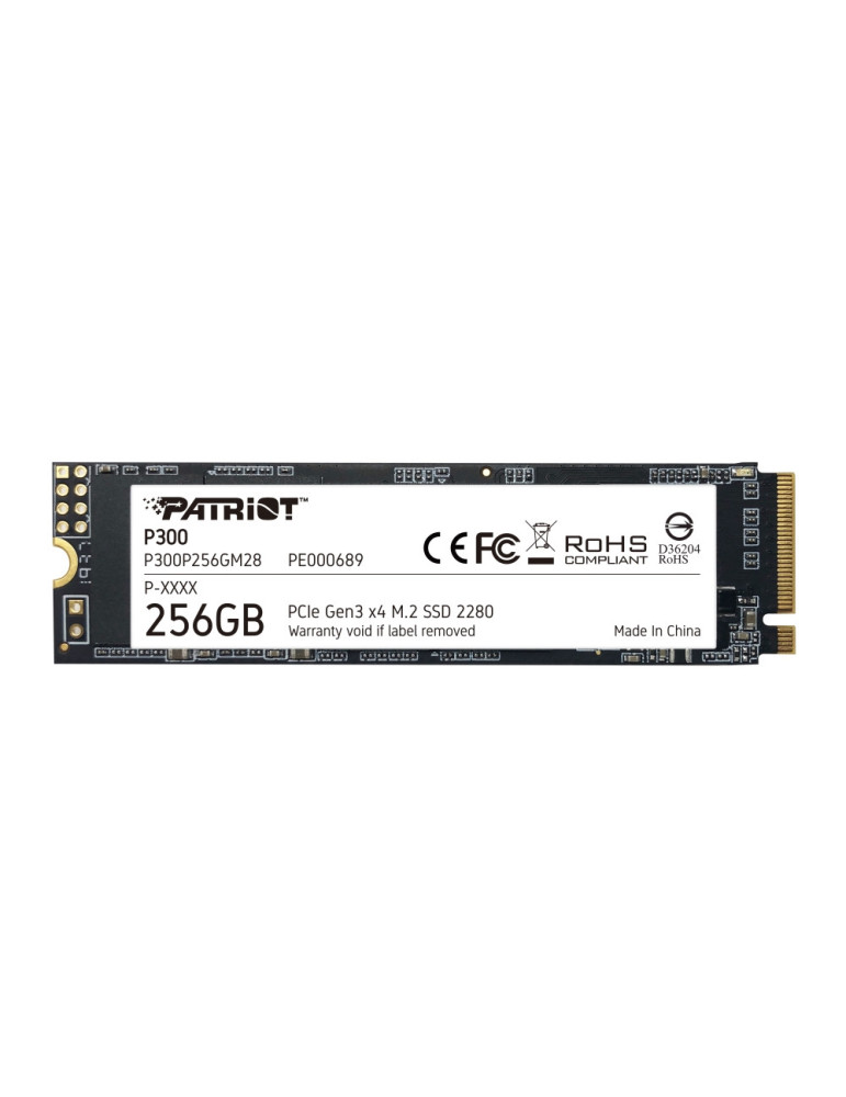 SSD диск Patriot 256GB P300  M.2 2280 PCIE - P300P256GM28
