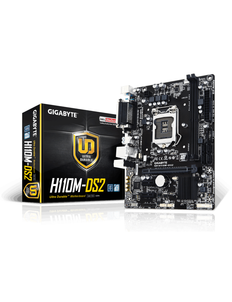 Дънна платка Gigabyte H110M-DS2 LGA1151