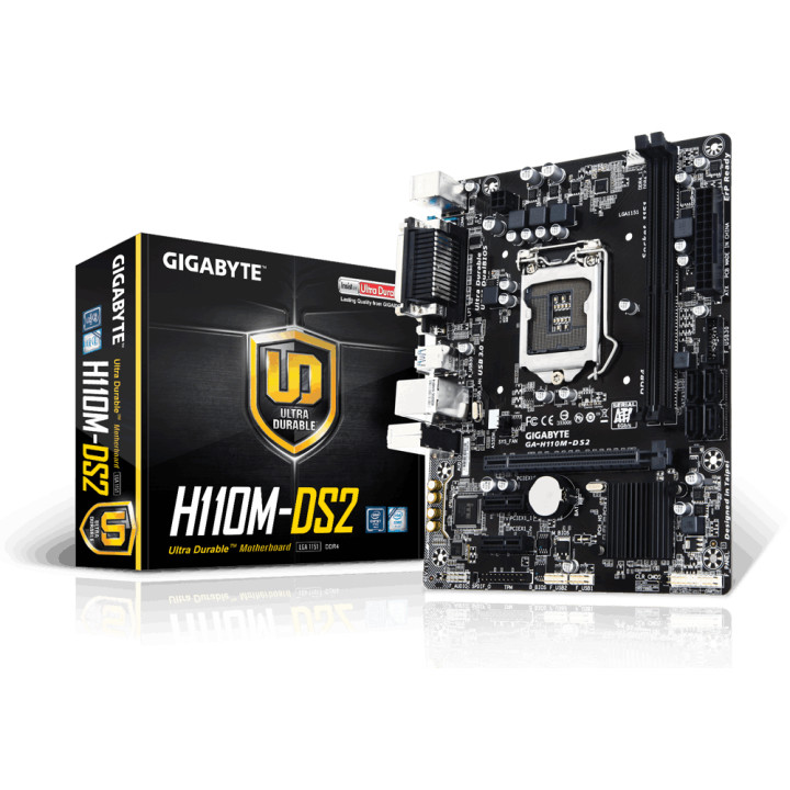 Дънна платка Gigabyte H110M-DS2 LGA1151
