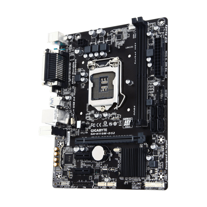 Дънна платка Gigabyte H110M-DS2 LGA1151