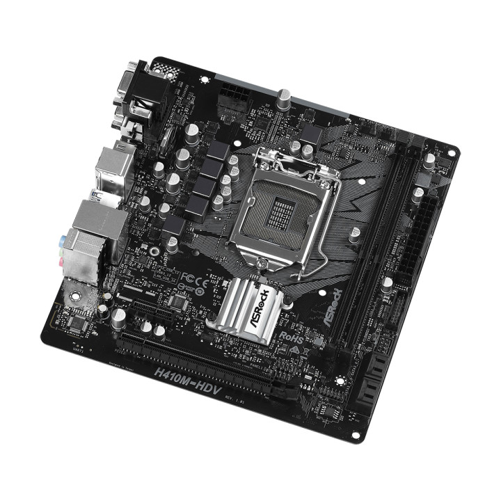 Дънна платка AsRock H410M-HDV, LGA1200