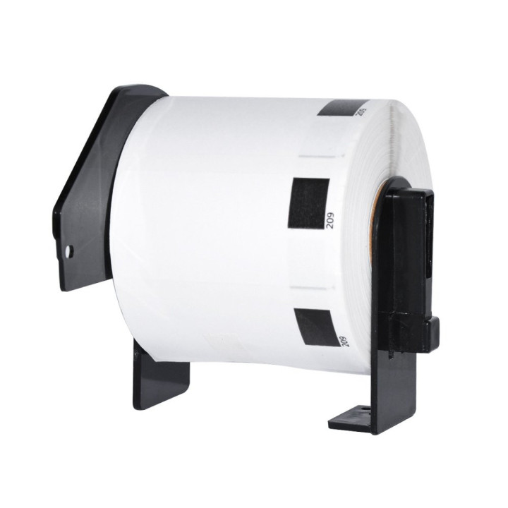 Makki съвместими етикети Brother DK-11209 - Small Address Paper Labels, 29mmx62mm, 800 labels per roll, Black on White - MK-DK-11209